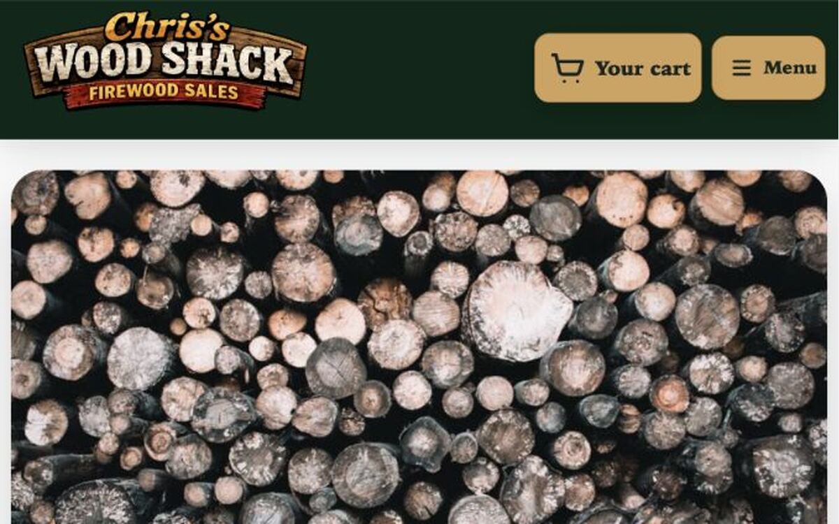 Woodworking website screenshot